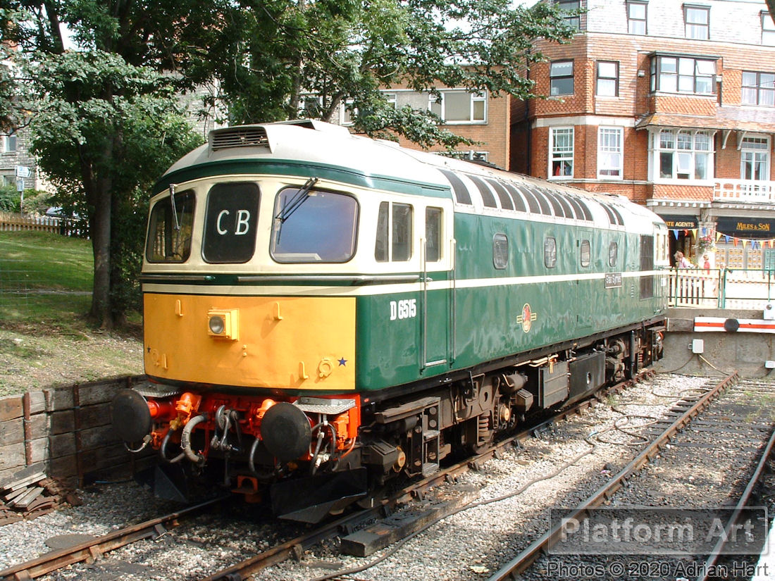 Preserved Crompton D6515 Stan Symes (33012) is captured at Swanage on 24th August 2007.